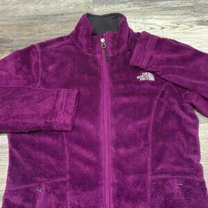 The North Face Osito Fleece Purple Womens M Full Zip Mock Neck Gorpcore Jacket